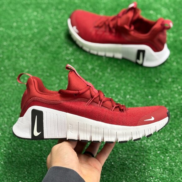 Nike Free Metcon 6 TB Crimson Mens Shoes Red HM3754-602 VNDS Sz 7 - Picture 1 of 7